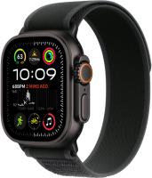 Apple Watch Ultra 2 GPS + Cellular, 49 мм, корпус черного из титана, ремешок Trail черного цвета - магазин гаджетов iTovari