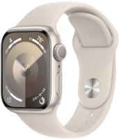 Apple Watch Series 9, 41 мм, корпус из алюминия цвета «сияющая звезда», спортивный ремешок цвета «сияющая звезда» - магазин гаджетов iTovari