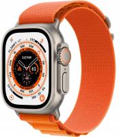 Apple Watch Ultra GPS + Cellular, 49 мм, корпус из титана, ремешок Alpine, оранжевого цвета - магазин гаджетов iTovari