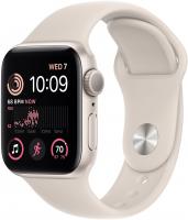 Apple Watch SE 2022, 44 мм, корпус из алюминия цвета «сияющая звезда», спортивный ремешок цвета «сияющая звезда» - магазин гаджетов iTovari