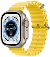 Apple Watch Ultra GPS + Cellular, 49 мм, корпус из титана, ремешок Ocean желтого цвета - магазин гаджетов iTovari