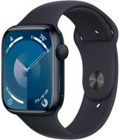 Apple Watch Series 9, 45 мм, корпус из алюминия цвета «тёмная ночь», спортивный ремешок цвета «тёмная ночь» - магазин гаджетов iTovari
