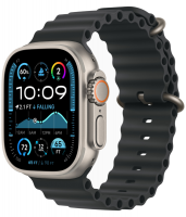 Apple Watch Ultra 2 GPS + Cellular, 49 мм, корпус из бежевого титана, ремешок Ocean черного цвета - магазин гаджетов iTovari