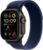 Apple Watch Ultra 2 GPS + Cellular, 49 мм, корпус черного из титана, ремешок Trail голубого цвета - магазин гаджетов iTovari