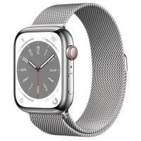 Apple Watch Series 8  45mm Silver Stainless Steel Case with Milanese Loop Silver - магазин гаджетов iTovari